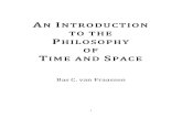 AN INTRODUCTION TO THE PHILOSOPHY TIME AND SPACE