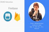 Firebase. Предмет и область применения — Тимур Ахметгареев