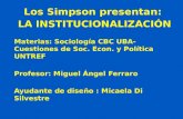 Institucionalización Miguel Angel Ferraro