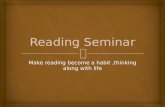 reading seminar