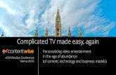 Complicated TV Made Easy, Again