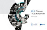 2017 Edelman Trust Barometer - Korea