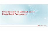 Introduction to OpenCL on TI Introduction to OpenCL on TI ...