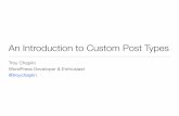 An Introduction to Custom Post Types and Taxonomies