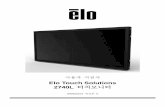 Elo Touch Solutions 2740L 터치모니터