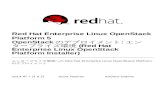 Red Hat Enterprise Linux OpenStack Platform 5 OpenStack の ...