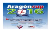Calendario Aragón Cup 2016