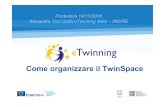 Come organizzare il TwinSpace