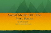 Social Media 101: The Very Basics - NFHS