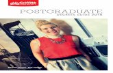 Griffith University Postgraduate Degrees Guide 2016