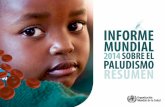 Informe Mundial sobre el paludismo 2014 - resumen