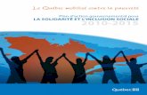 Le Québec mobilisé contre la pauvreté - Plan d'action ...