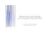 Millennials and Tolling