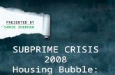 Subprime crisis