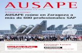 AUSAPE reúne en Zaragoza a más de 600 profesionales SAP