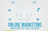 How to advertise yourself as a yoga teacher - free talk