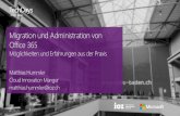 Migration und Administration von Office 365