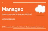 Manageo : solution en ligne de gestion d'entreprise