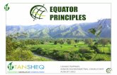 Equator principles presentation by tansheq
