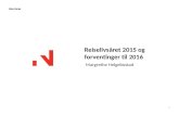 Innovasjon Norge: Reiselivsåret 2015 og forventinger 2016