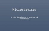 Microservices (eDR PSD)