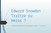 Présentation : Edward Snowden