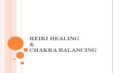 Reiki healing and Chakra Balancing