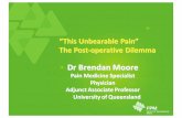 Treating postoperative pain