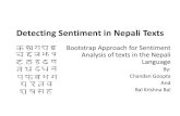 Paper We Love: Detecting sentiment in Nepali texts