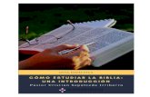 Guía didáctica: Cómo estudiar la biblia