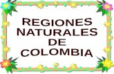 Diapositivas regiones naturales de colombia