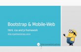 Bootstrap & Mobile-Web