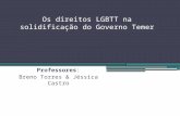 Os direitos LGBTT na solidificação do Governo Temer