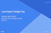 Google Launchpad: Design Day Keynote