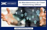 10 Mandamentos do Chief Networking Officer