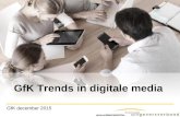 Presentatie gfk trends in digitale media dec 2015