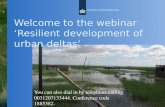 Slides resilient development of urban deltas