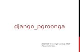 Django pgroonga