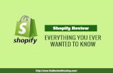 Shopify review  everything you ever wanted to know