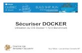 Sécuriser Docker - Utilisation du CIS Docker 1.12 by @guytalbot