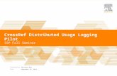 CrossRef Distributed Usage Logging Pilot