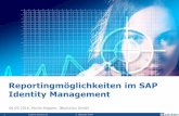 Reportingmöglichkeiten im SAP Identity Management