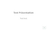 Test präsentation