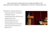 Доклад Тимошенко