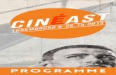 CinEast Festival 2015 programme