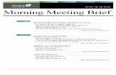 Morning Meeting Brief - 2013년 7월 2일 대신증권 리포트