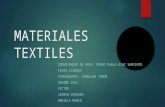 Materiales textiles