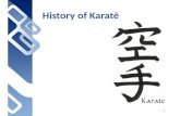 Uma breve linha do tempo sobre a História do Karatê Shotokan.
