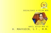 Mahyudin dan Sosialisasi 4 Pilar MPR - 2016