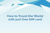 How to Travel the World with just One SIM Card